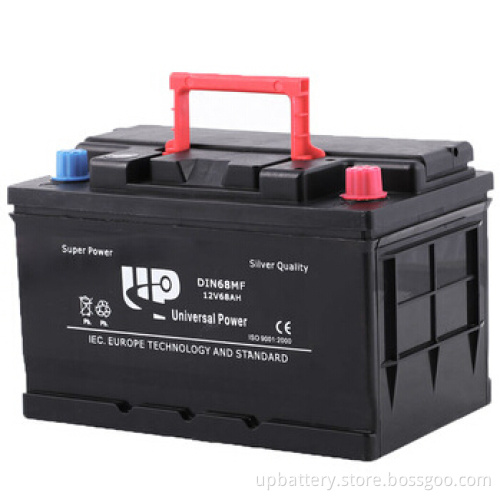 12V 68ah Mf Car Battery DIN68mf